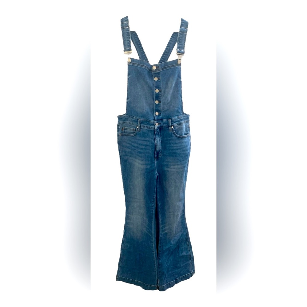Judy Blue Flare tummy control overalls